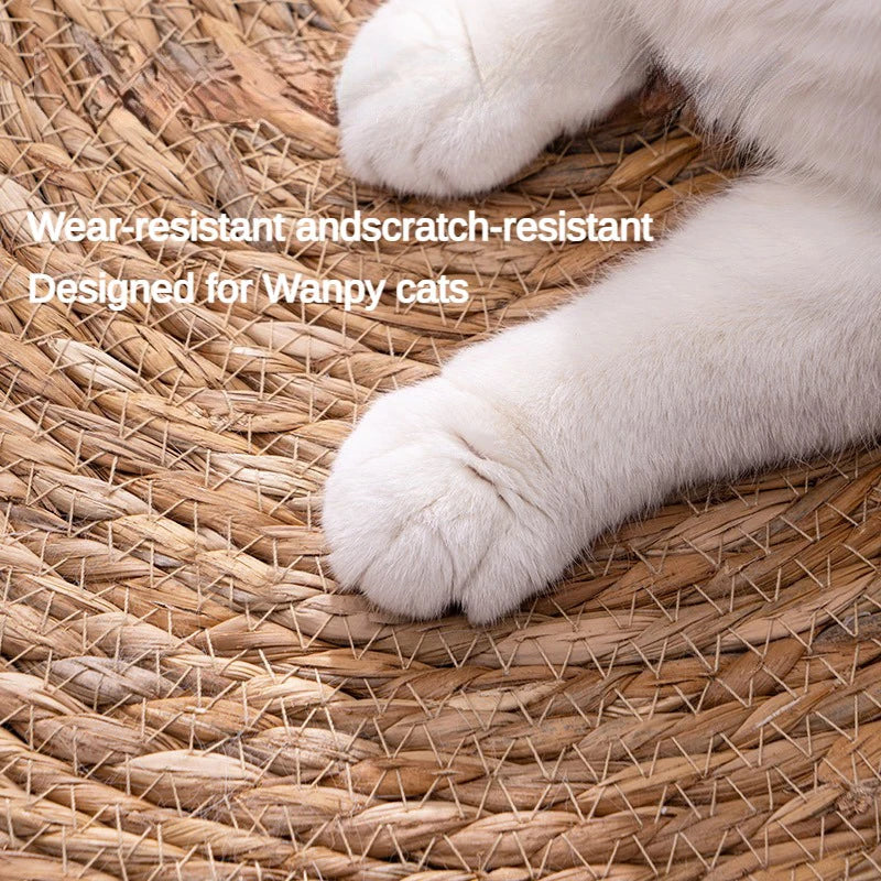 Rattan Cat Scratcher Mat for Sharpening Nails AliExpress