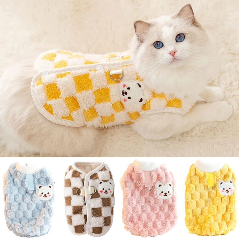 Cozy Winter Cardigan for Hairless Cats with Secure Buckle AliExpress