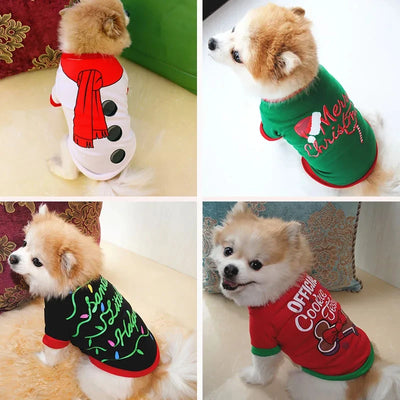 Christmas Dog Clothes for Small to Medium Dogs AliExpress