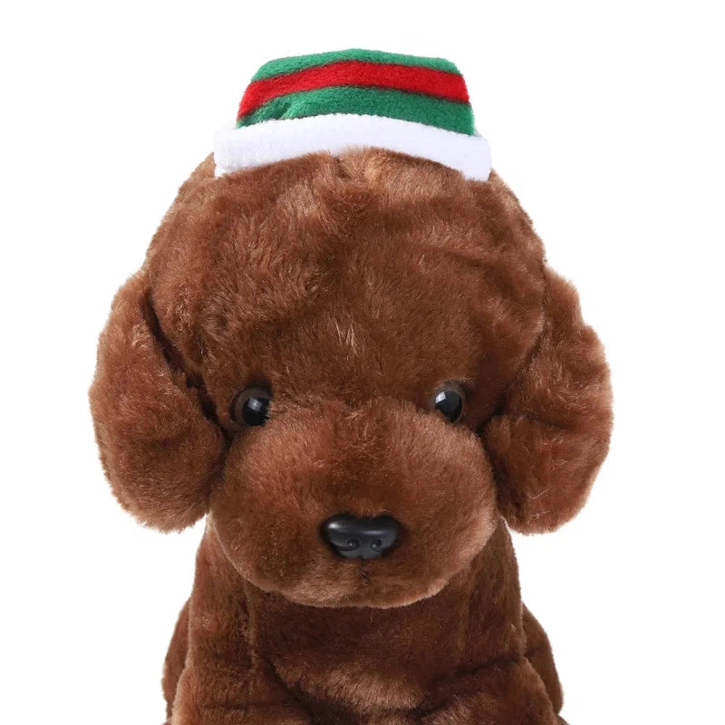 Pet Cat Dog Christmas Hat Cap Puppy Dog Accessories for Small Dogs Dog Costume Dog Hats for Cats Dog Costumes Pet Supplies Poochi Paws