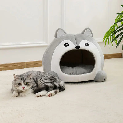 Ultra-Soft Cat Bed – Cozy Basket & Lounger for Pets AliExpress