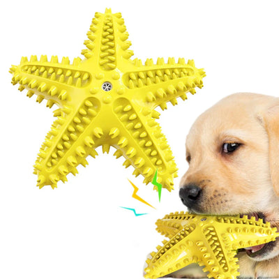 Durable Starfish Dog Toy with Sound and Teeth Cleaning AliExpress