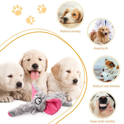 Cartoon Animal Squeaky Dog Chew Toy for Teeth AliExpress