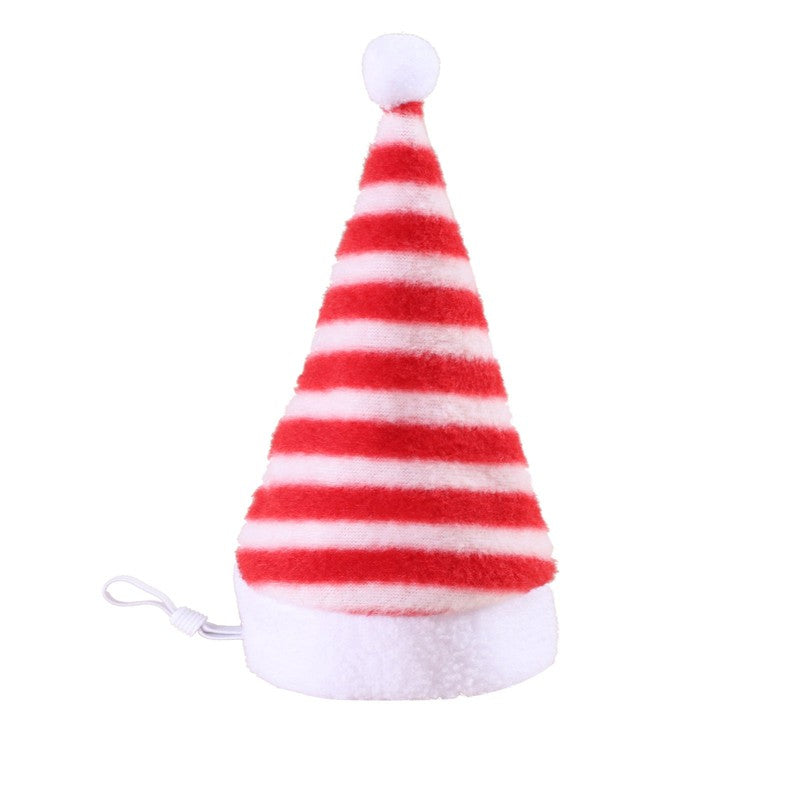 Pet Cat Dog Christmas Hat Cap Puppy Dog Accessories for Small Dogs Dog Costume Dog Hats for Cats Dog Costumes Pet Supplies Poochi Paws