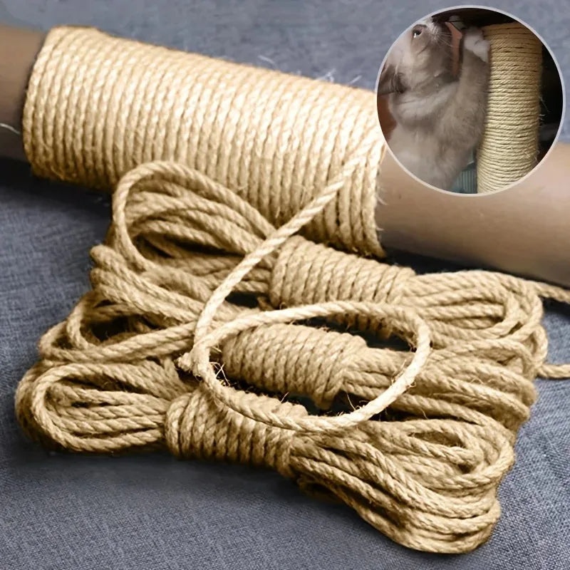 DIY Natural Sisal Rope Cat Scratcher Toy AliExpress