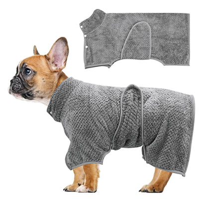 Super Absorbent Dog Bathrobe