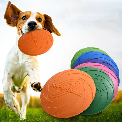 Durable Silicone Dog Flying Disc Toy AliExpress