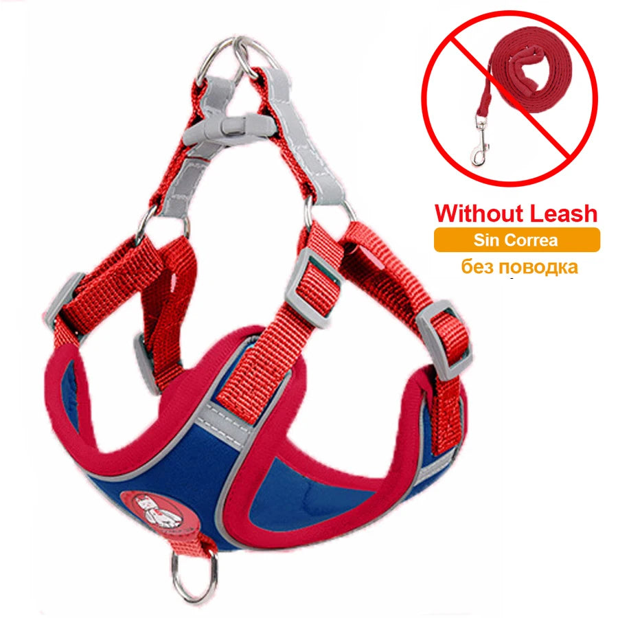 Reflective No-Pull Dog Harness Set