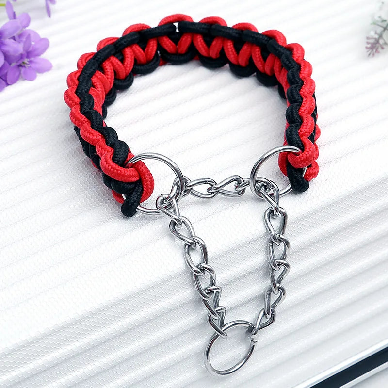 Durable Nylon Dog Collar Leash Set