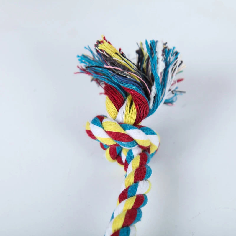 Durable Double Knot Cotton Rope Pet Chew Toy AliExpress