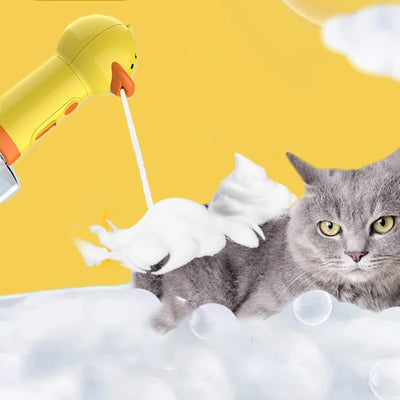 Yellow Duck Automatic Foam Dispenser for Pet Bathing AliExpress