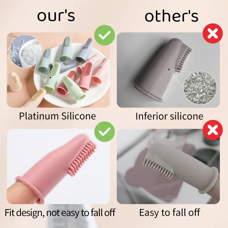 Ultra-Soft Finger Toothbrush