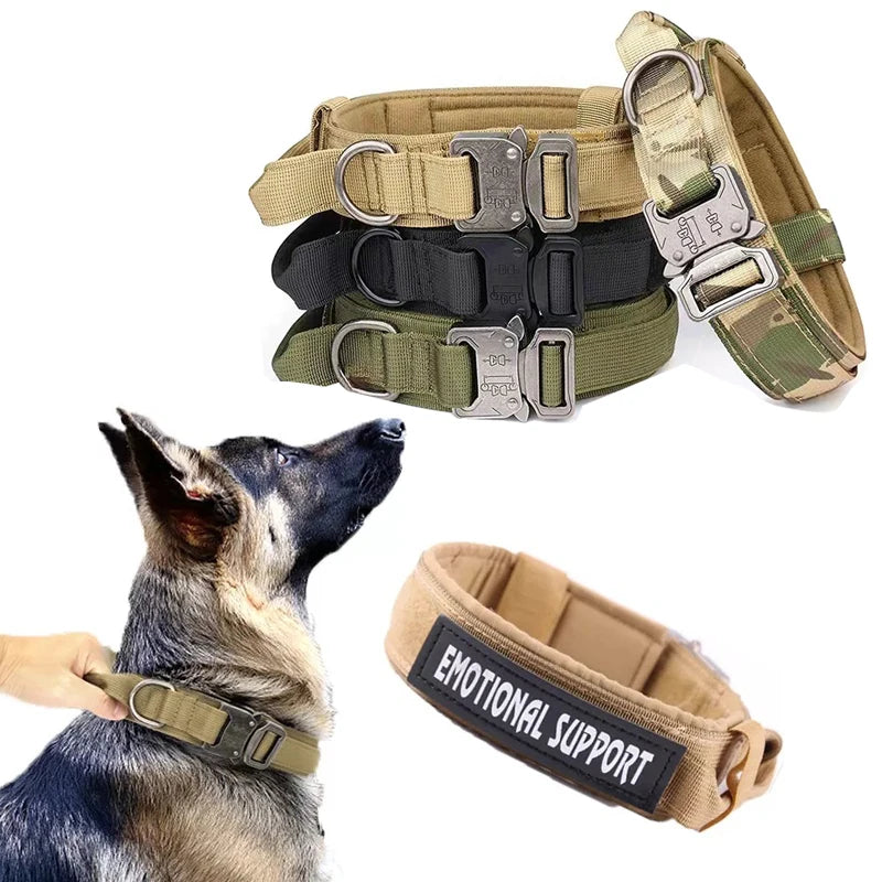 Military-Grade Tactical Dog Collar