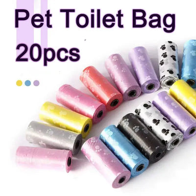 20 Rolls Dog Poop Bags Refill Set AliExpress