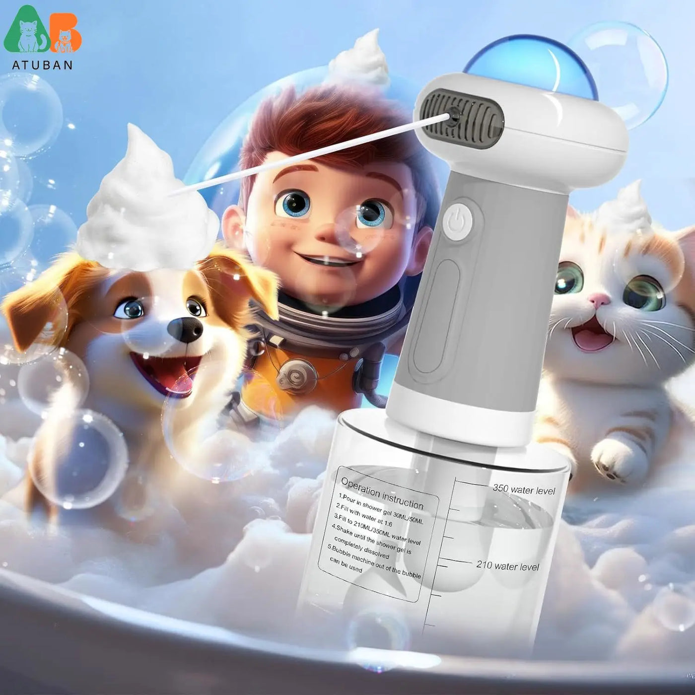 Automatic Pet Shampoo Dispenser