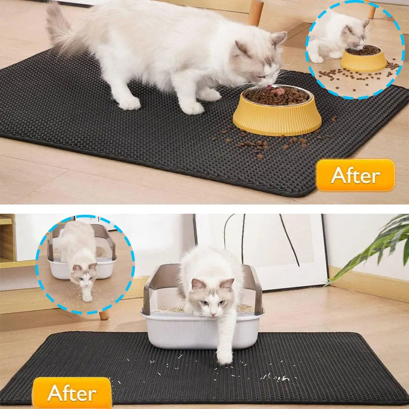 Waterproof Double-Layer Cat Litter Trapping Mat AliExpress