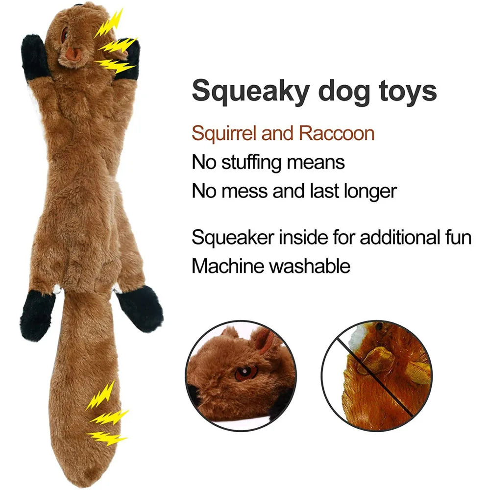 Durable Stuffing-Free Squeaky Dog Toy with Crinkle AliExpress