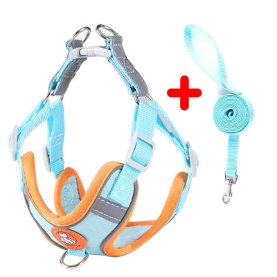 Reflective No-Pull Dog Harness Set