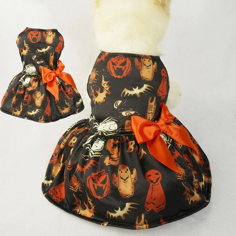 Halloween Pumpkin Dog Dress for Parties & Fun AliExpress