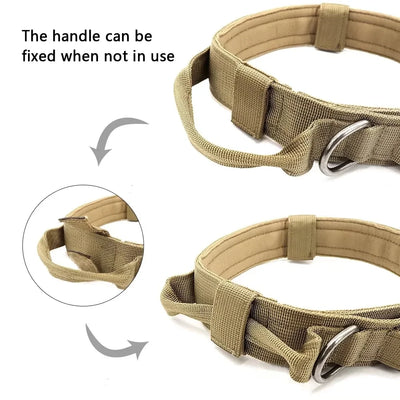 Military-Grade Tactical Dog Collar