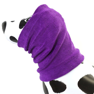 Dog Grooming Earmuffs Soft Warm Noise-Proof Earmuffs Pet Ear Cover Cloth Hat Grooming Bathing Blowing Drying Pet Head Sleeve Poochi Paws