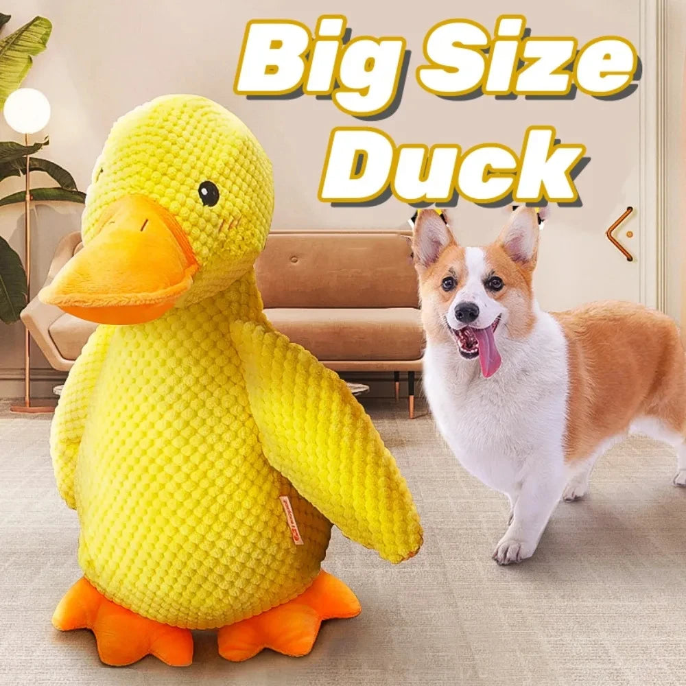 Stomping Duck Bite-Resistant Plush Dog Toy AliExpress