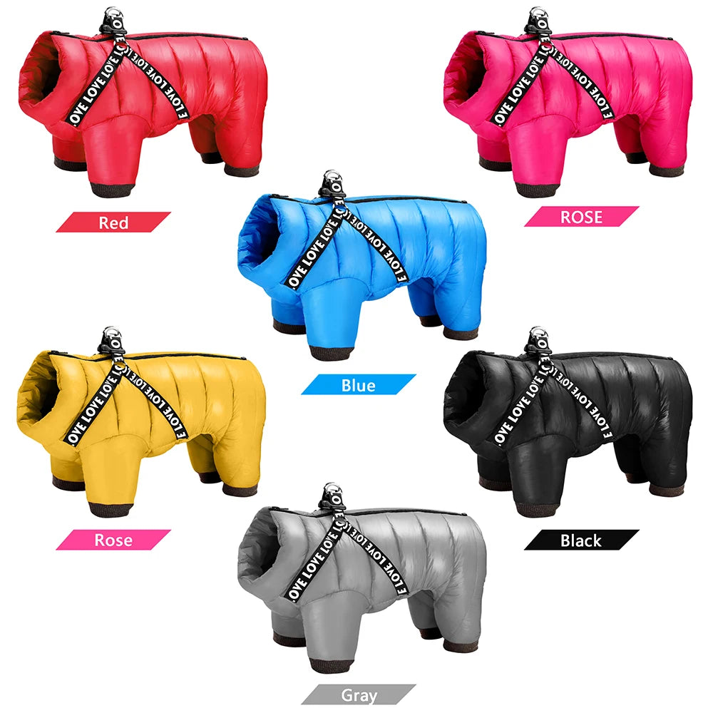 Super Warm Waterproof Dog Jacket for All Breeds AliExpress