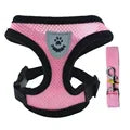 Adjustable Mesh Dog Harness Set