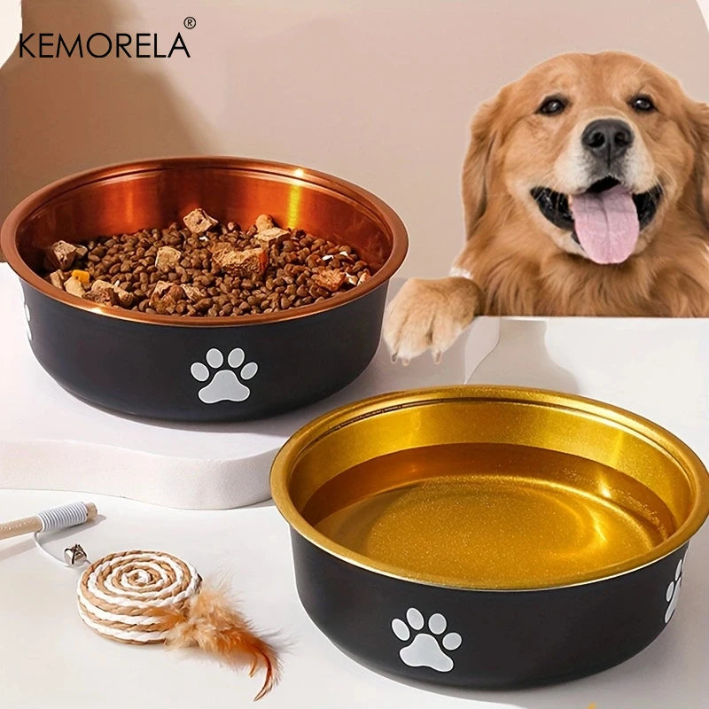 Anti-Slip Stainless Steel Dog Feeding Bowls AliExpress