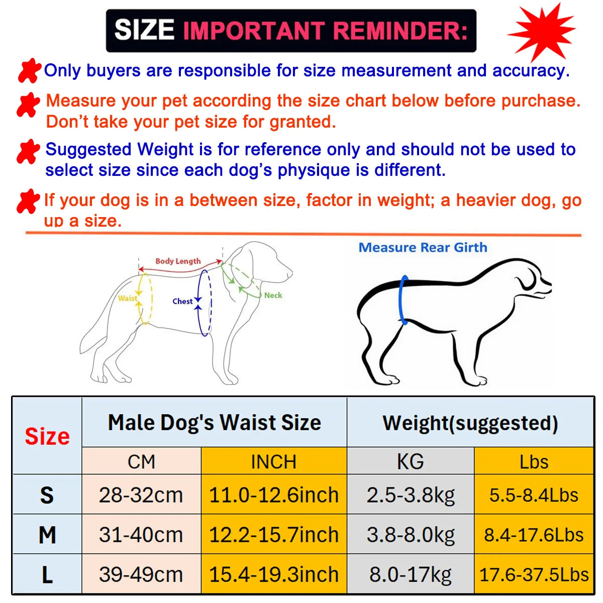 Reusable Washable Male Dog Diaper Wrap AliExpress