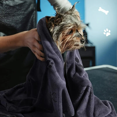 Ultra-Absorbent Pet Bath Towel