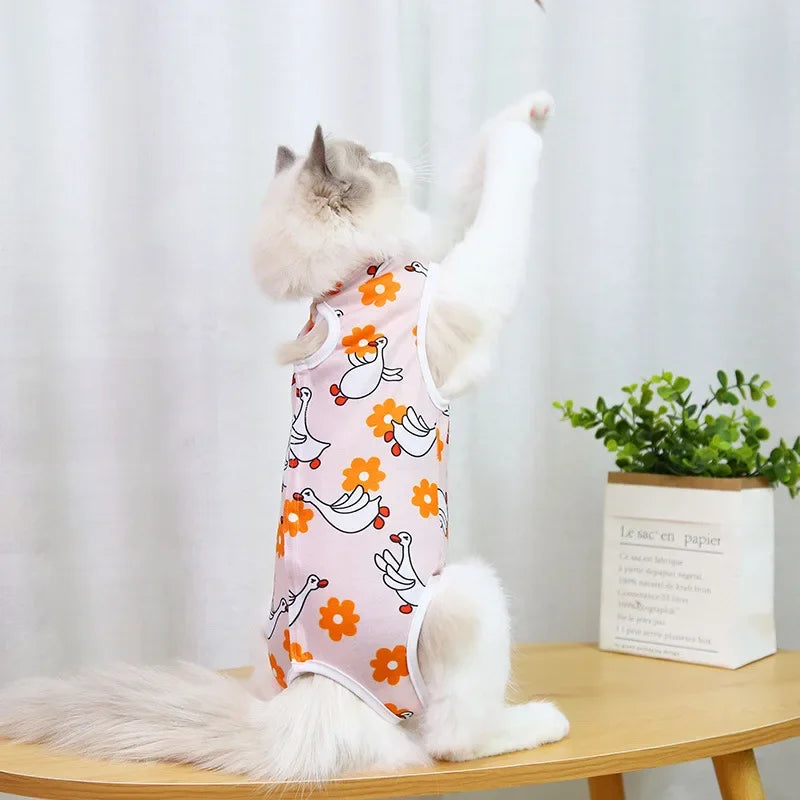 Soft, Breathable Weaning Vest for Cats with Wound Protection AliExpress