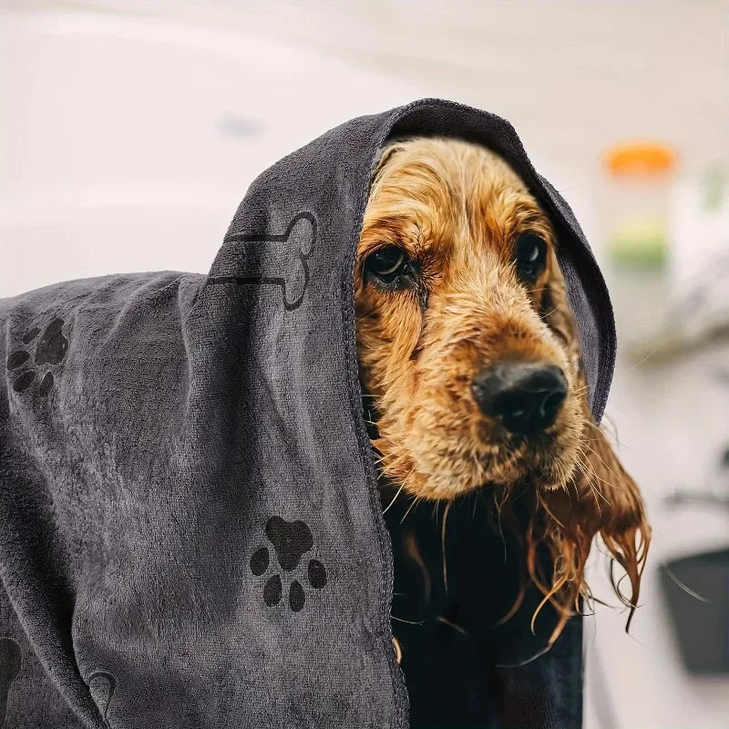 Ultra-Absorbent Pet Bath Towel