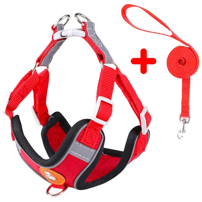 Reflective No-Pull Dog Harness Set