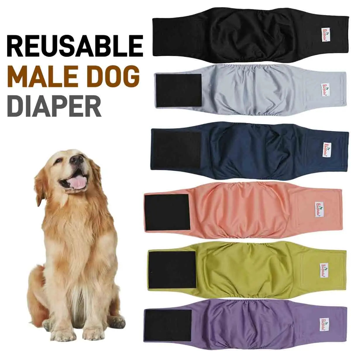 Reusable Washable Male Dog Diaper Wrap AliExpress