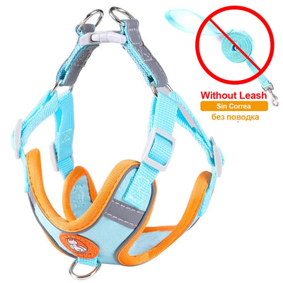 Reflective No-Pull Dog Harness Set