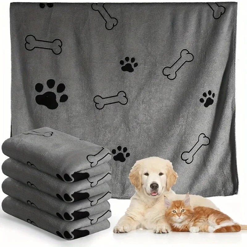 Ultra-Absorbent Pet Bath Towel