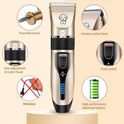 Professional Rechargeable Dog Clippers for Grooming AliExpress