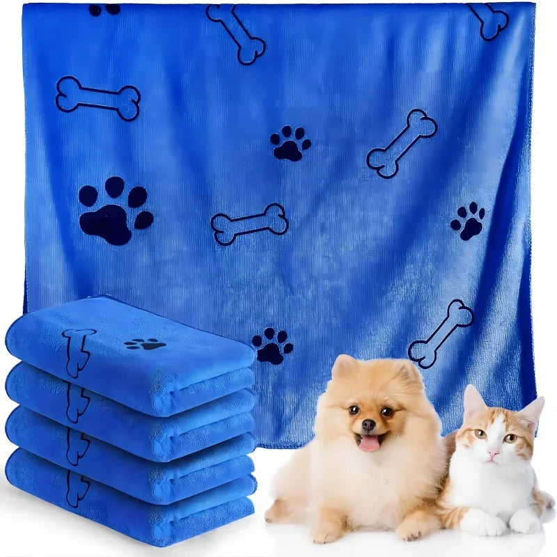 Ultra-Absorbent Pet Bath Towel