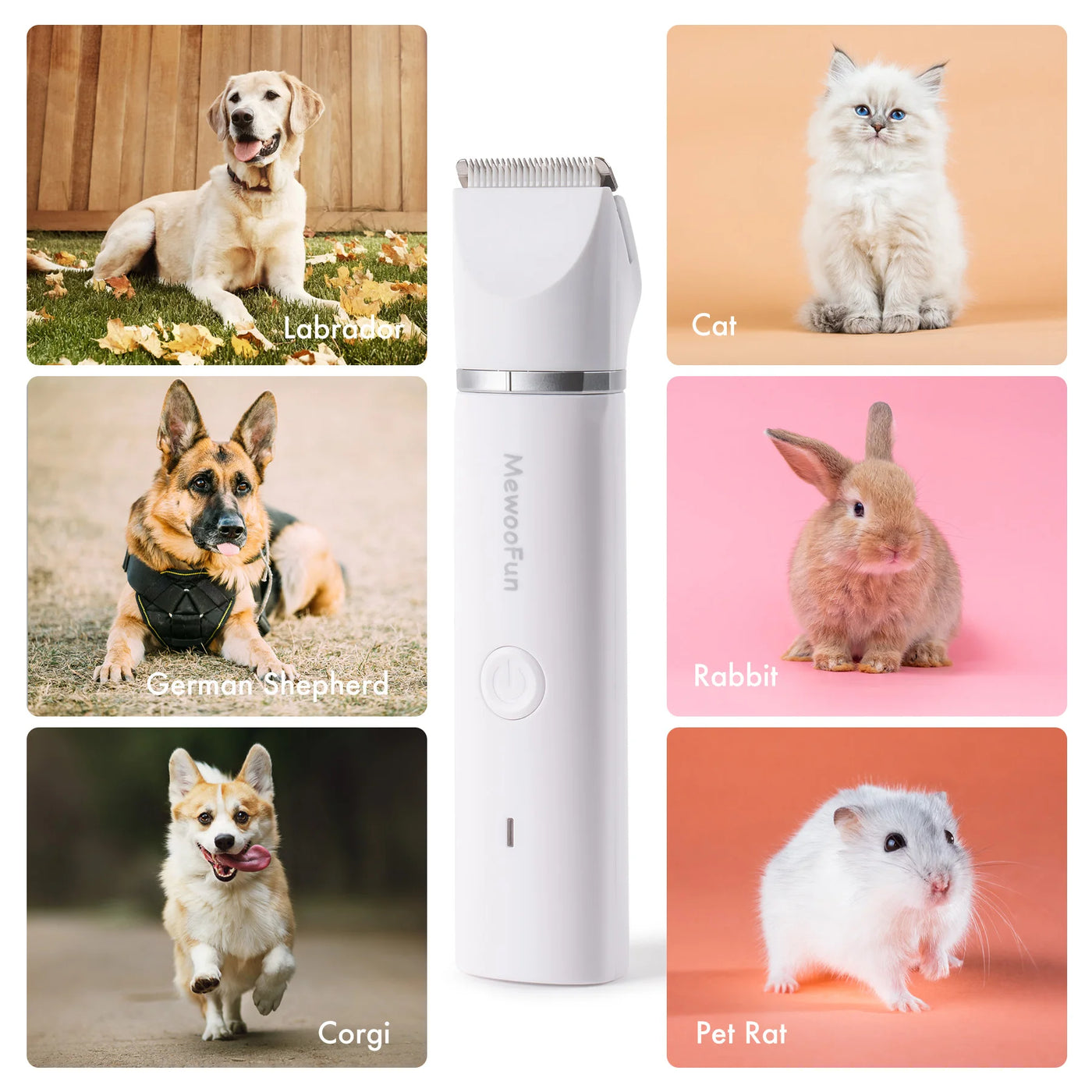 Professional 4-in-1 Pet Grooming Trimmer Kit AliExpress