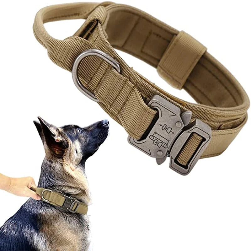 Tactical Dog Collar Leash Set