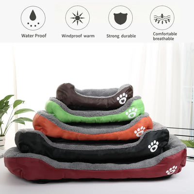 Cozy Square Pet Bed for Cats & Dogs AliExpress