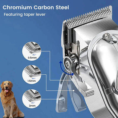 All-Metal Rechargeable Pet Clipper