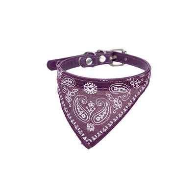 Adjustable Pet Bandana Collar Scarf