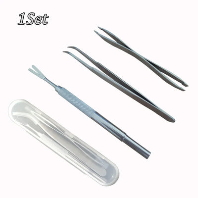 Stainless Steel Tick Remover Set