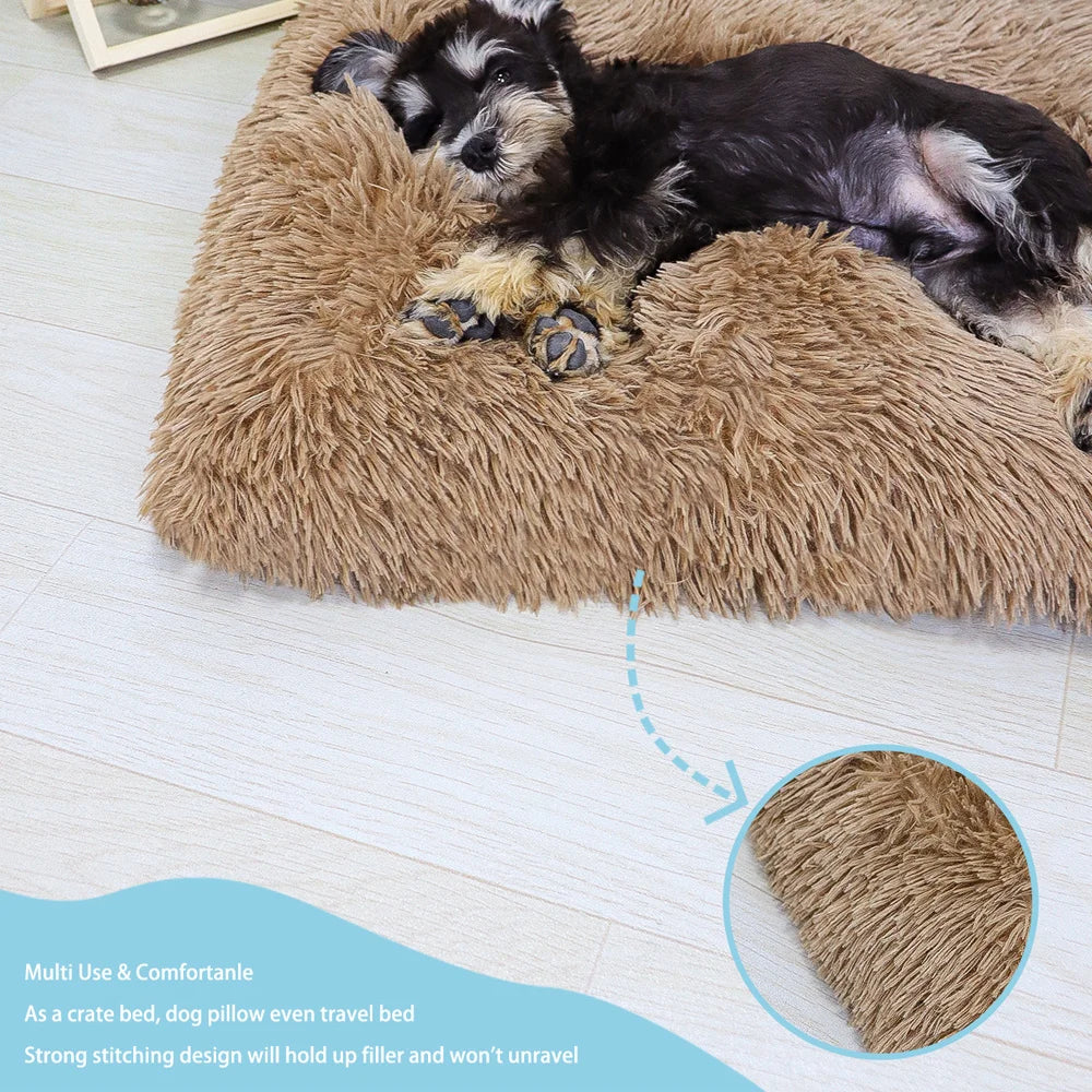 Washable Plush Dog Bed for Ultimate Comfort AliExpress