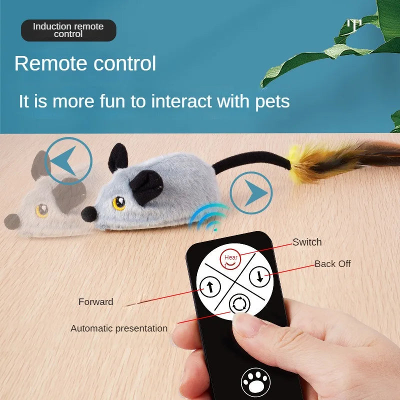 Interactive Electric Mouse Toy for Cat Self-Entertainment AliExpress