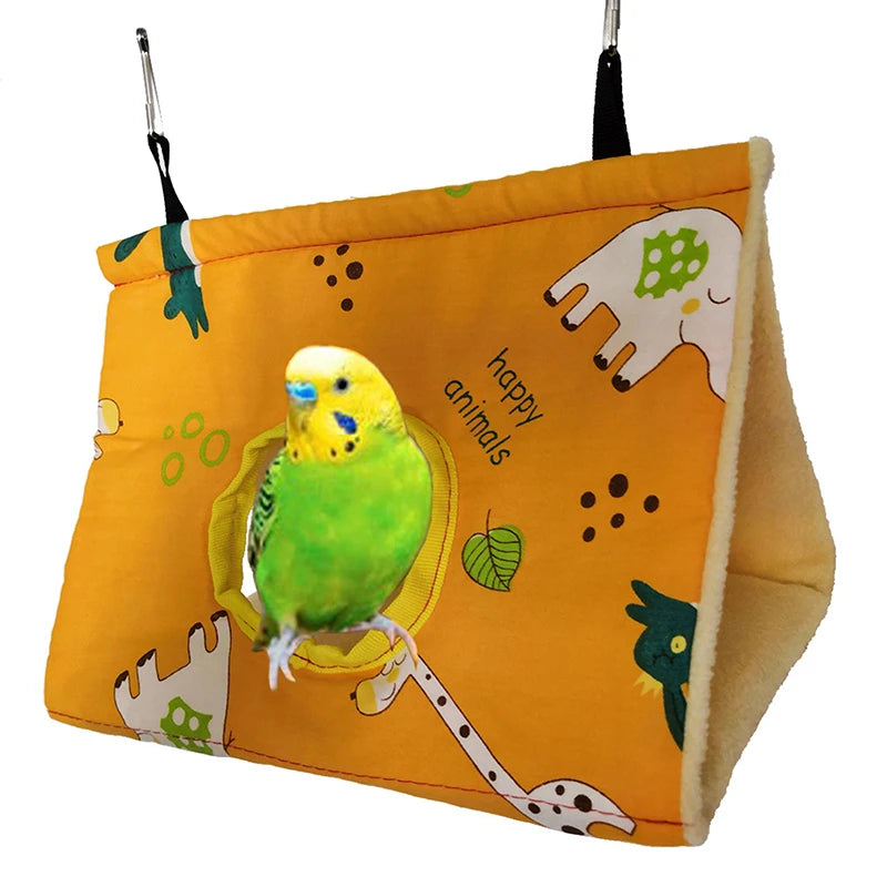 Plush Hanging Parrot Hammock Nest for Winter AliExpress