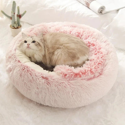 Cozy Plush Enclosed Bed for Cats & Small Pets AliExpress