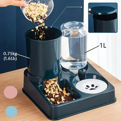 2-in-1 Automatic Cat Feeder & Water Dispenser AliExpress